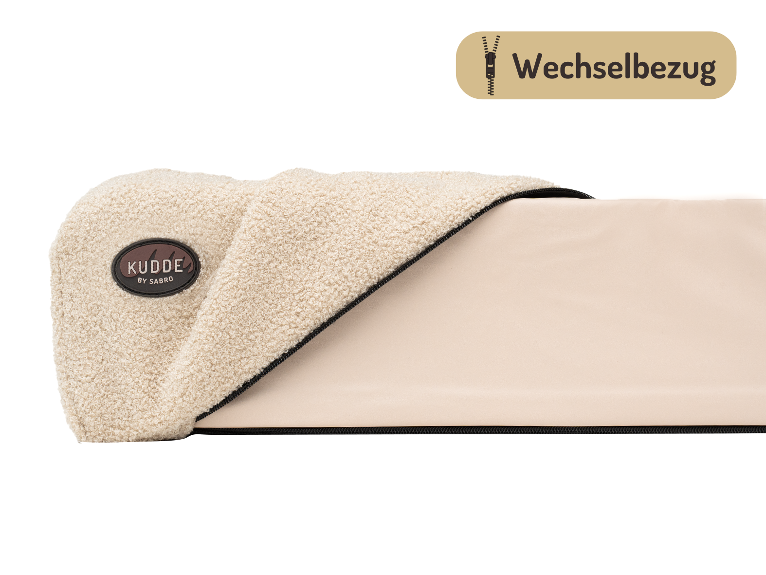Ersatzbezug zum Hundebett KUDDE Bouclé – hygienisch & pflegeleicht