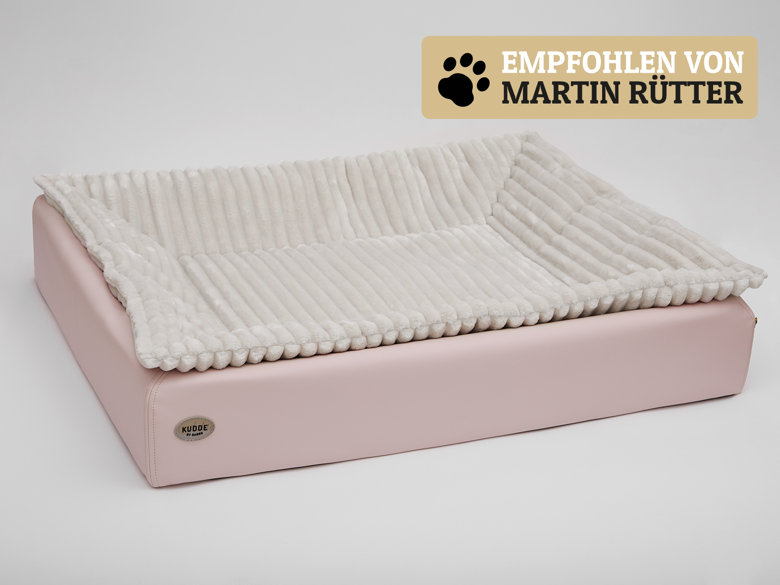 Hundebett KUDDE in Pastellfarben