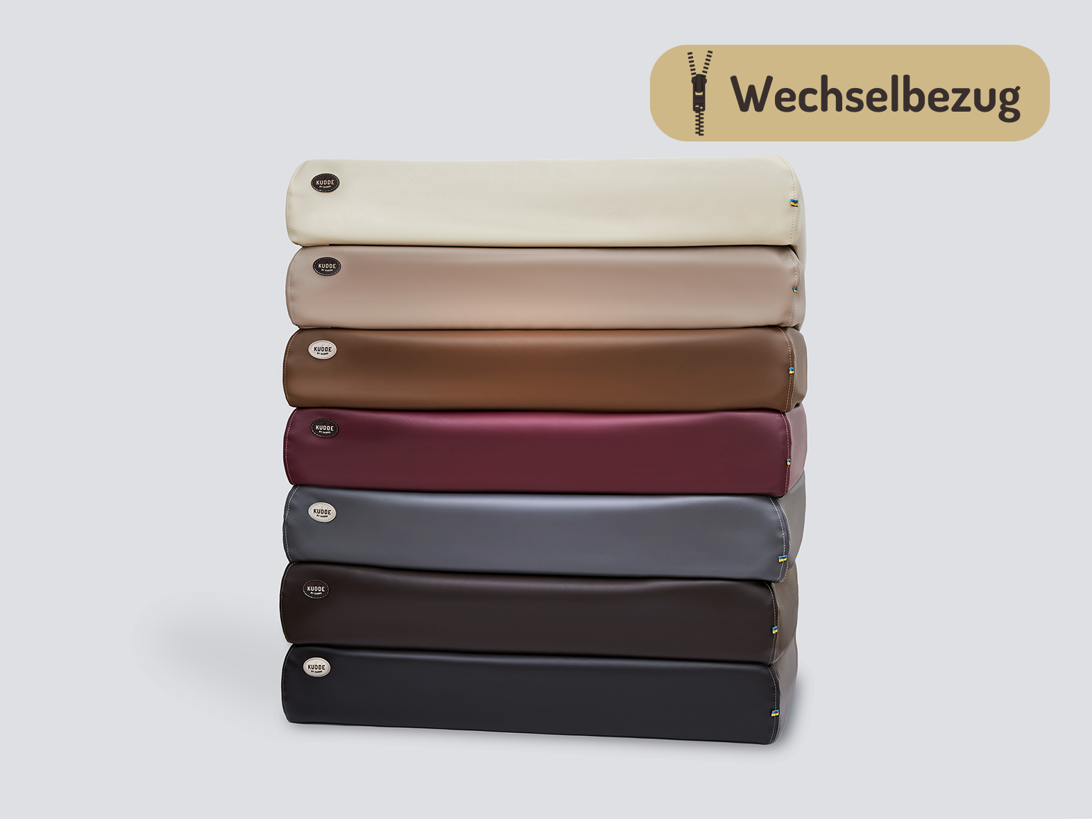 Hundebett Wechselbezug aus Kunstleder