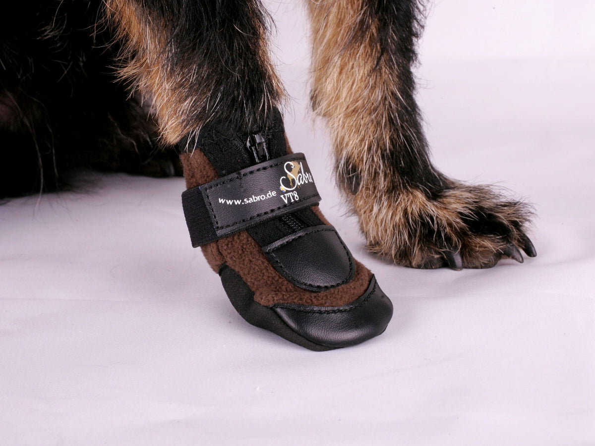 TOFFLER Fleece dog slippers