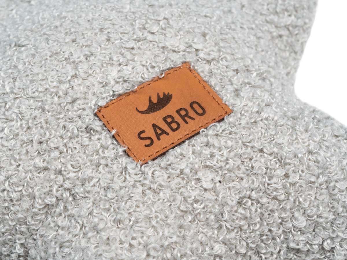 Cuddly pillow STAR Bouclé