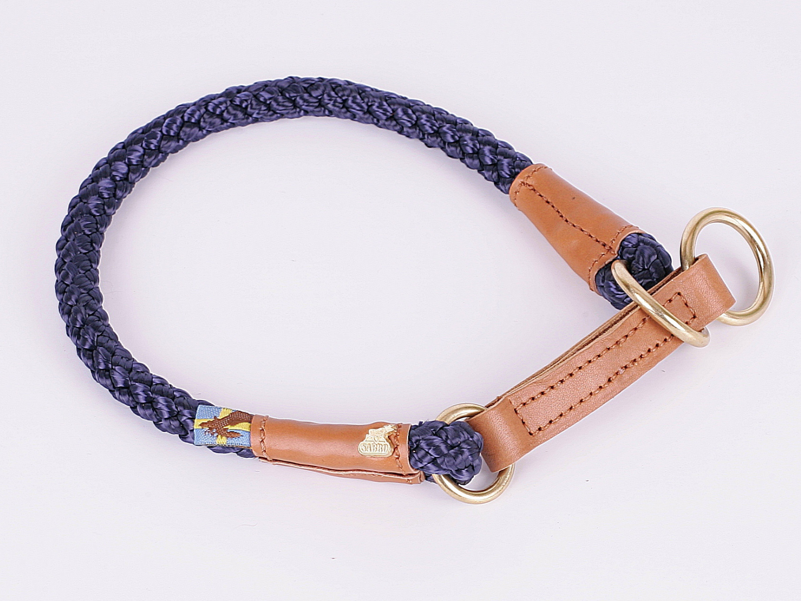 OUTDOOR round pull dog collar
