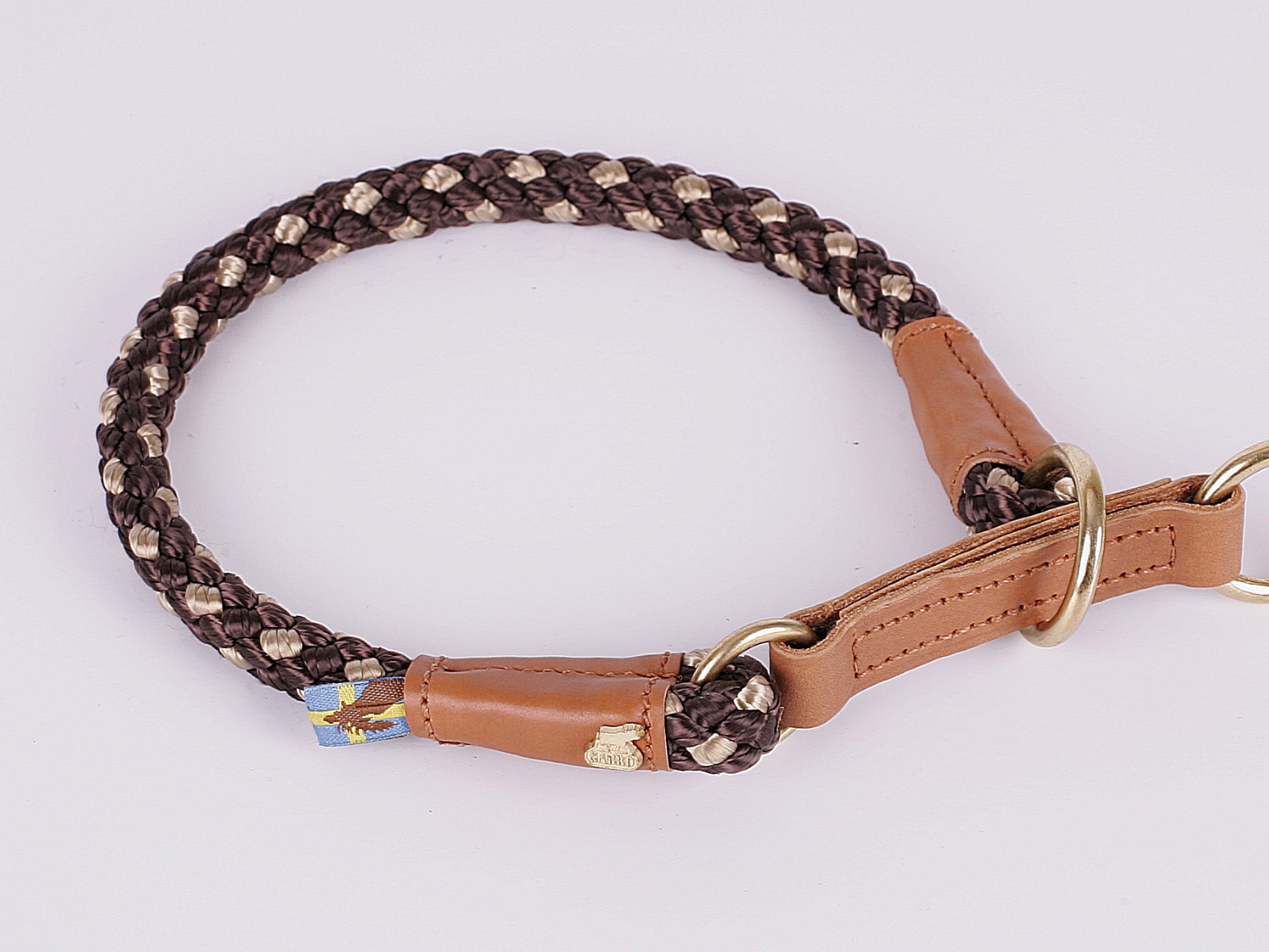 OUTDOOR round pull dog collar