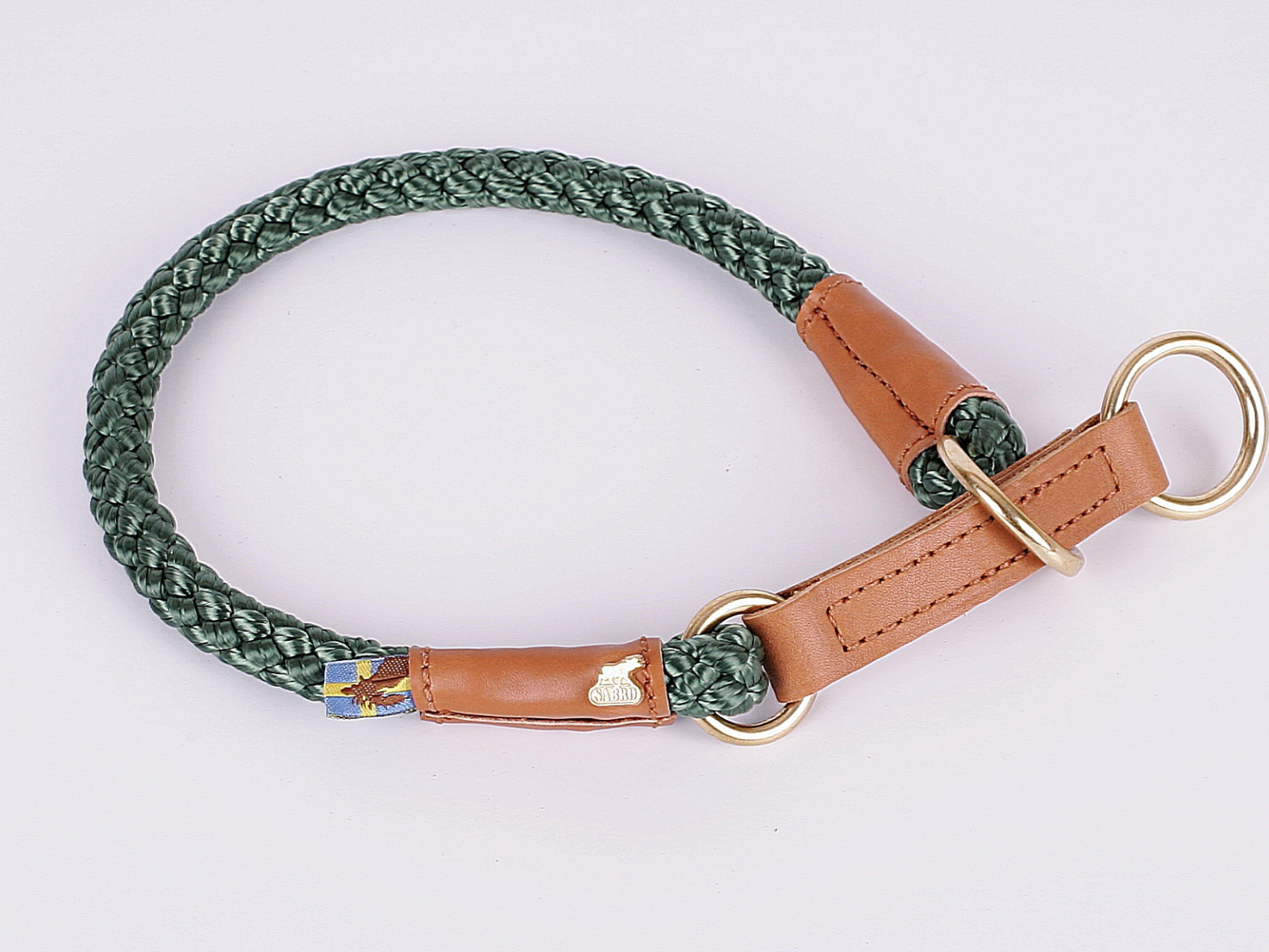 OUTDOOR round pull dog collar