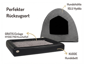 Dog Cave Bundle | KUDDE + Iglu Hydda