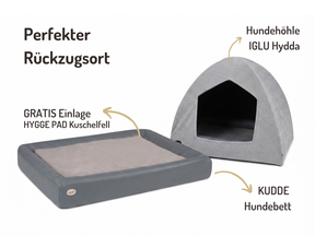 Dog Cave Bundle | KUDDE + Iglu Hydda