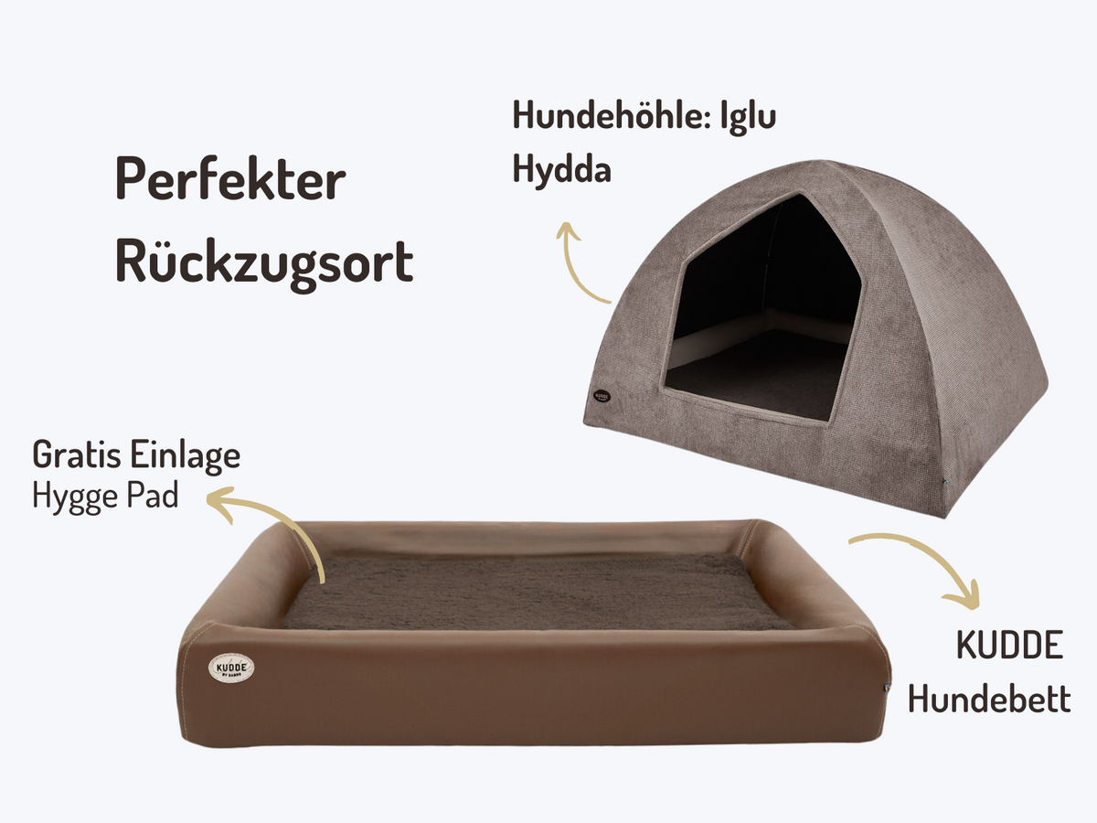 Hundehöhlen-Bundle | KUDDE + Iglu Hydda