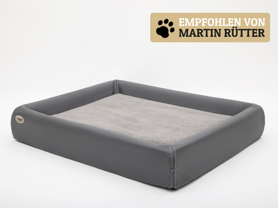 Dog bed KUDDE imitation leather