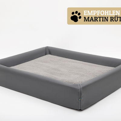 Dog bed KUDDE imitation leather