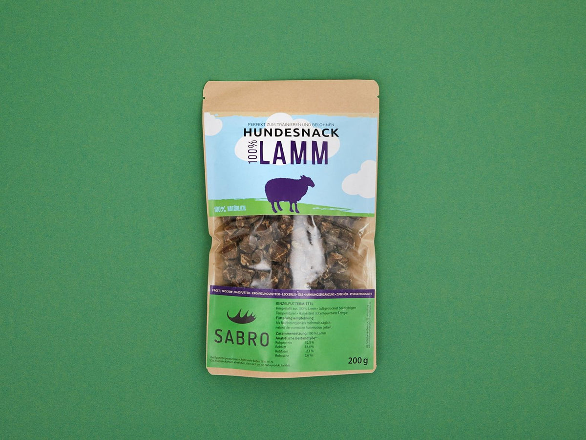 Lamb dog snack