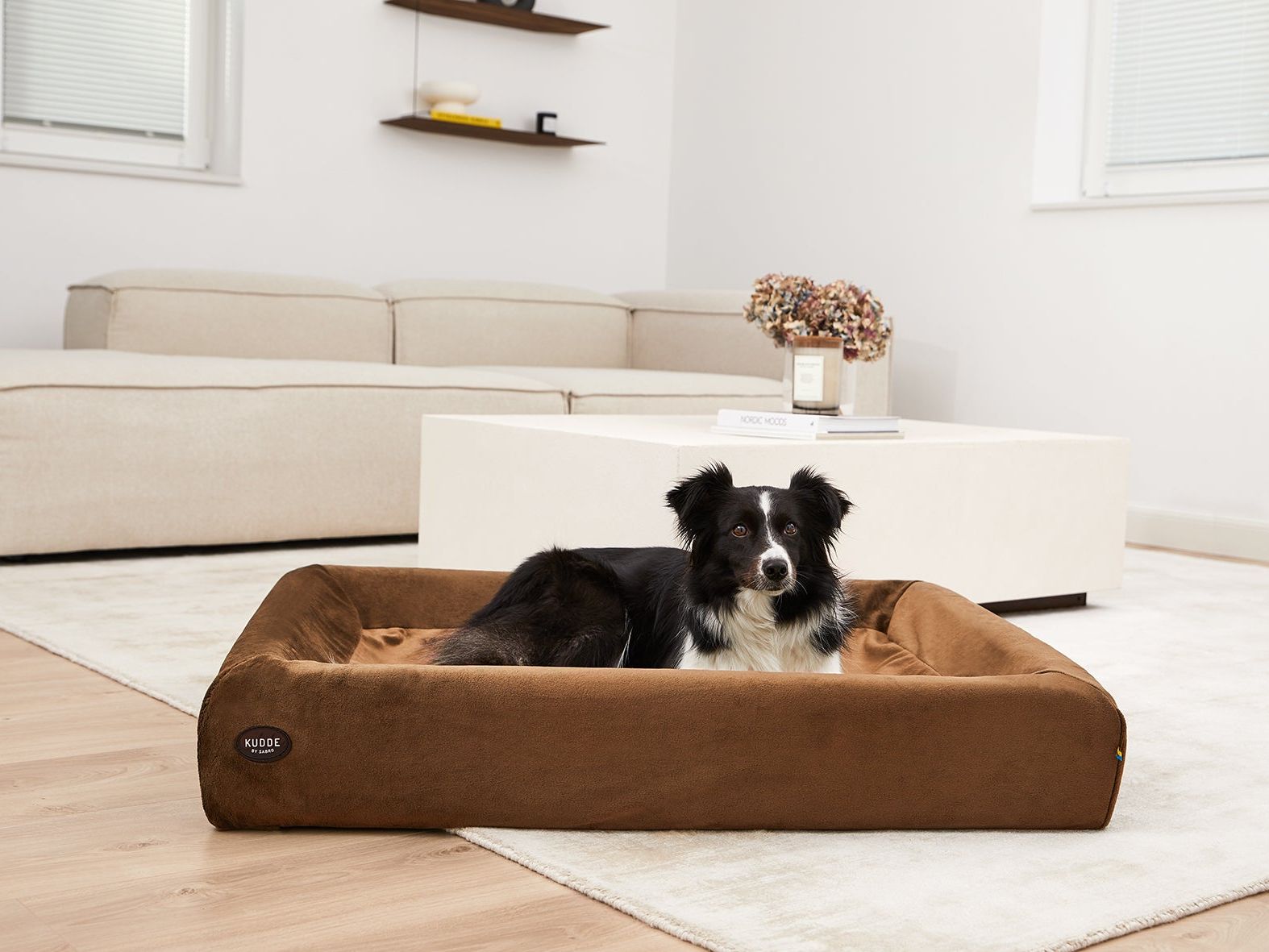 Cover for KUDDE dog bed: Mynki