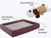 Buddy set | KUDDE dog bed + cuddly dog