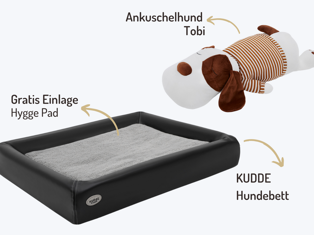 Buddy set | KUDDE dog bed + cuddly dog