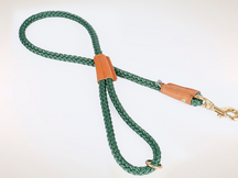 Outdoor leash with hand loop