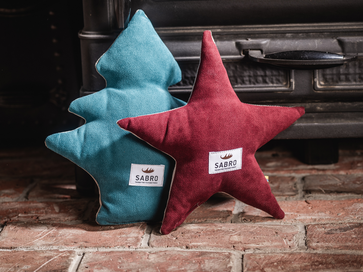 Set | Christmas cuddly cushion: Fir & Star