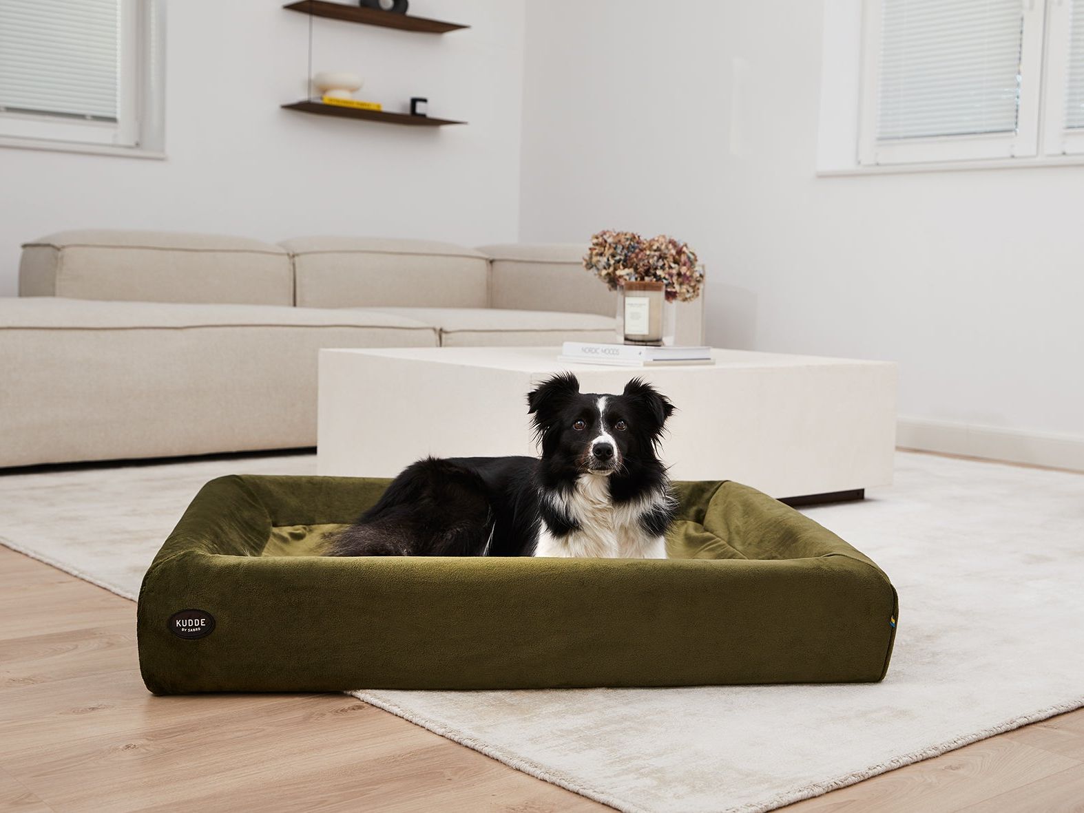 Cover for KUDDE dog bed: Mynki