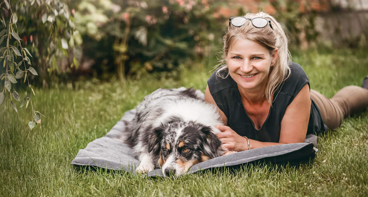 Skolan Decke für Hunde bei Arthrose um Liegeschmerzen zu vermeiden